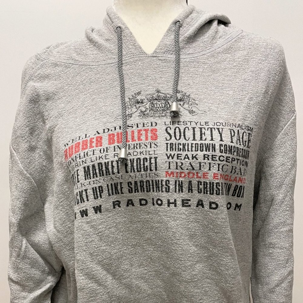 Vintage Radiohead Kid A Era Hoodie - Size L